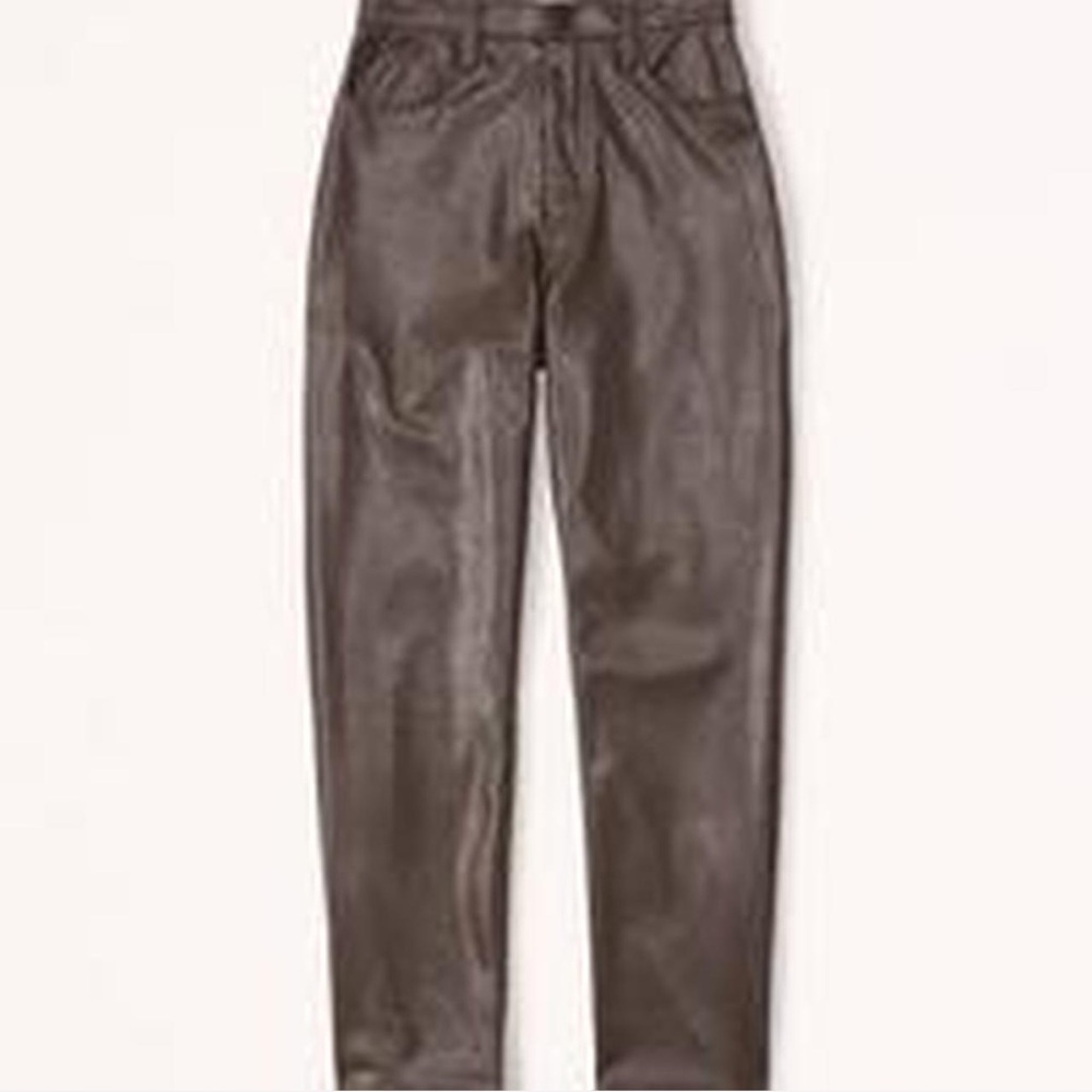 Brown Leather Pants